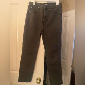 Madewell The Perfect Vintage straight leg jeans